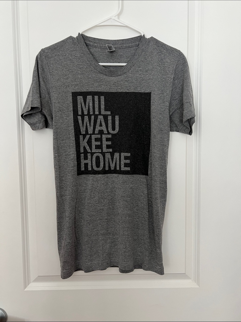 Milwaukee Home Grey Graphic Tee